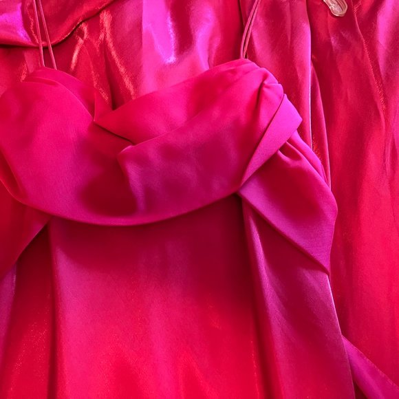 Betsy & Adam Evening Gown - Red - Floorlength - 10 - Picture 8 of 10